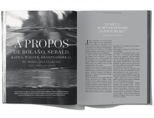 Texte de Yannick Haenel, À Propos de Bolaño, Sebald ...