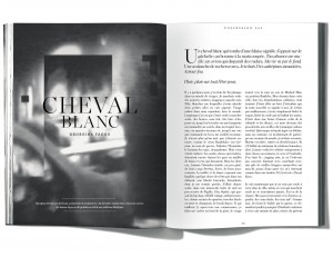 Texte de Georgina Tacou, Cheval blanc