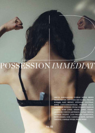 Possession Immédiate, volume 3. Couverture : Ariane Labed par Yorgos Lanthimos