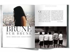 Photographies de Bernard Plossu et Nicolas Comment, Brune sur brune