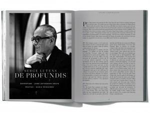 Entretien de John Jefferson Selve avec Serge Lutens, De Profundis