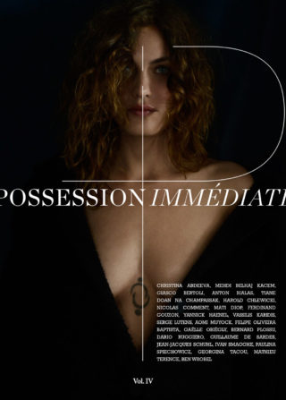 Possession Immédiate Volume 4, couverture , Aomi Muyock photographiée par Giasco Bertoli