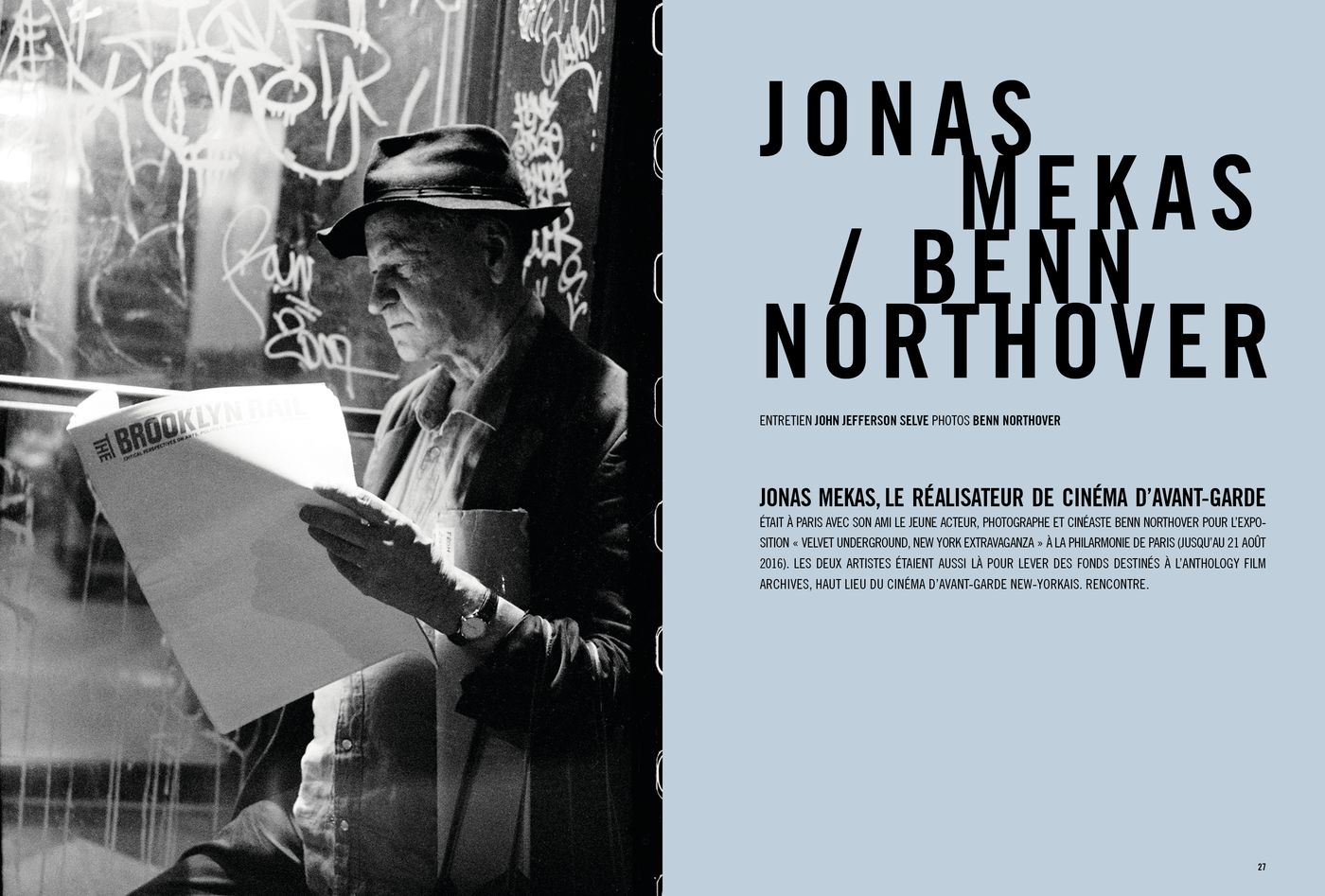 Possession Immédiate Volume 5 - Entretien de John Jefferson Selve avec Jonas Mekas et Benn Northover