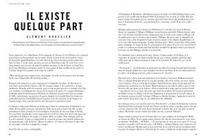 Texte de Clément Roussier, Il existe quelque part