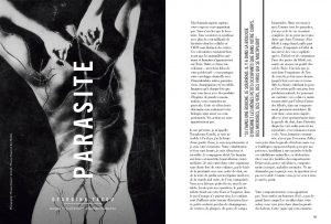 Texte de Georgina Tacou, Parasite
