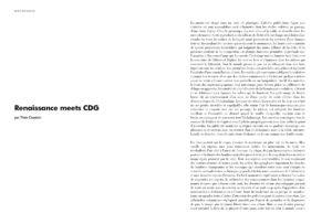 Renaissance Meet CDG par Théo Casciani (extrait)